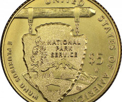 Монета National Park Service, 5 доларів 2016, США, США