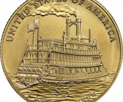 Монета Марк Твен, 5 доларів 2016, США, США