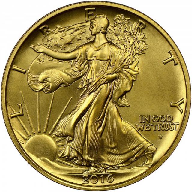Монета Крокуюча Свобода, ½ долара 2016, США, США