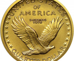 Монета Standing Liberty, ¼ долара 2016, США, США