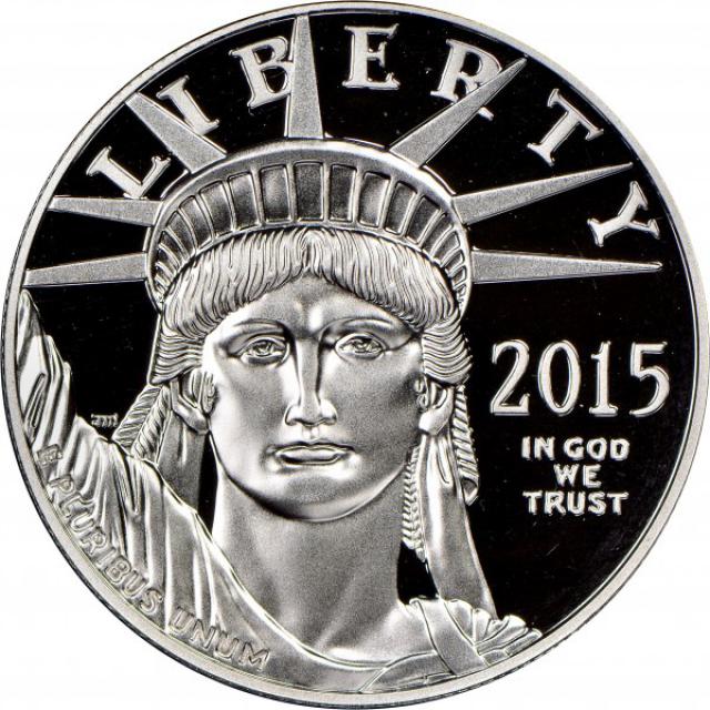 Монета Американський Платиновий орел, 100 доларів 2015, США, США