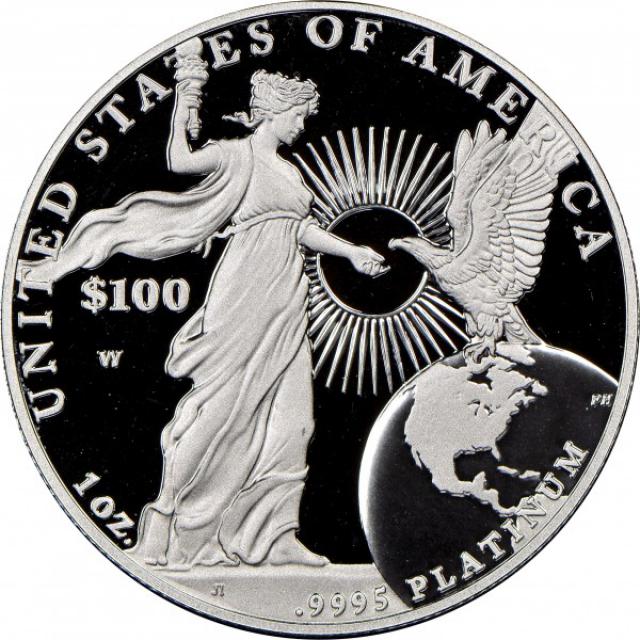 Монета Американський Платиновий орел, 100 доларів 2015, США, США