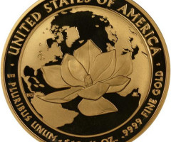 Монета Жаклін Кеннеді (1961-1963), 10 доларів 2015, США, Перші леді