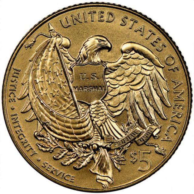 Монета U.S. Marshals Service, 5 доларів 2015, США, США
