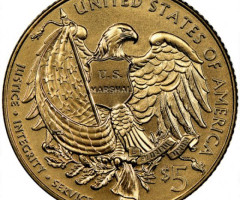 Монета U.S. Marshals Service, 5 доларів 2015, США, США