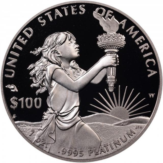 Монета Американський Платиновий орел, 100 доларів 2014, США, США