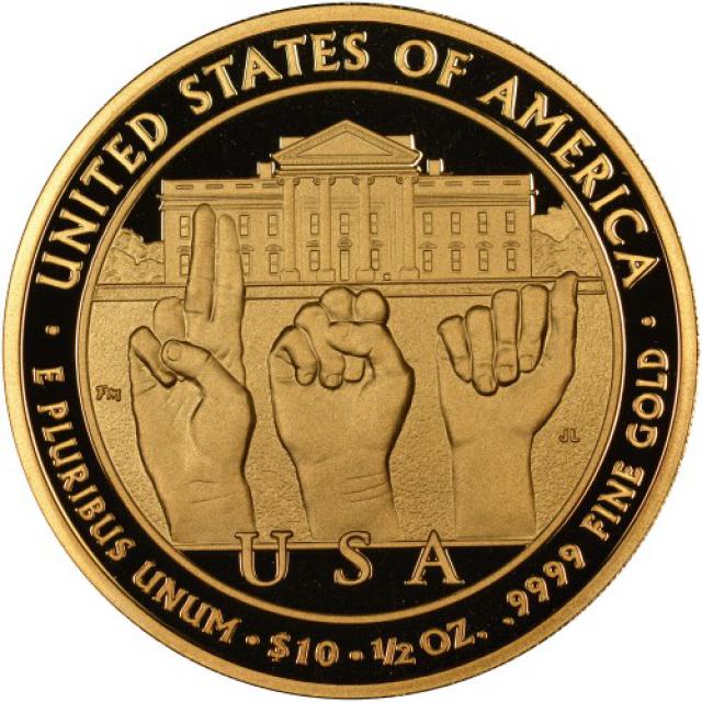 Монета Грейс Кулідж (1923-1929), 10 доларів 2014, США, Перші леді