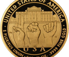 Монета Грейс Кулідж (1923-1929), 10 доларів 2014, США, Перші леді
