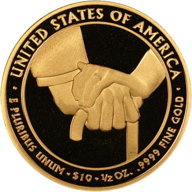Монета Едіт Вілсон (1915-1921), 10 доларів 2013, США, Перші леді