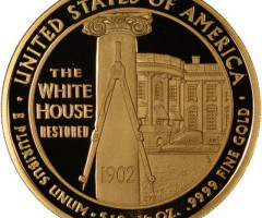 Монета Едіт Рузвельт (1901-1909), 10 доларів 2013, США, Перші леді