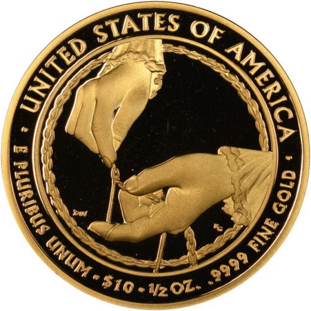 Монета Іда МакКінлі (1897-1901), 10 доларів 2013, США, Перші леді