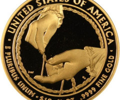 Монета Іда МакКінлі (1897-1901), 10 доларів 2013, США, Перші леді