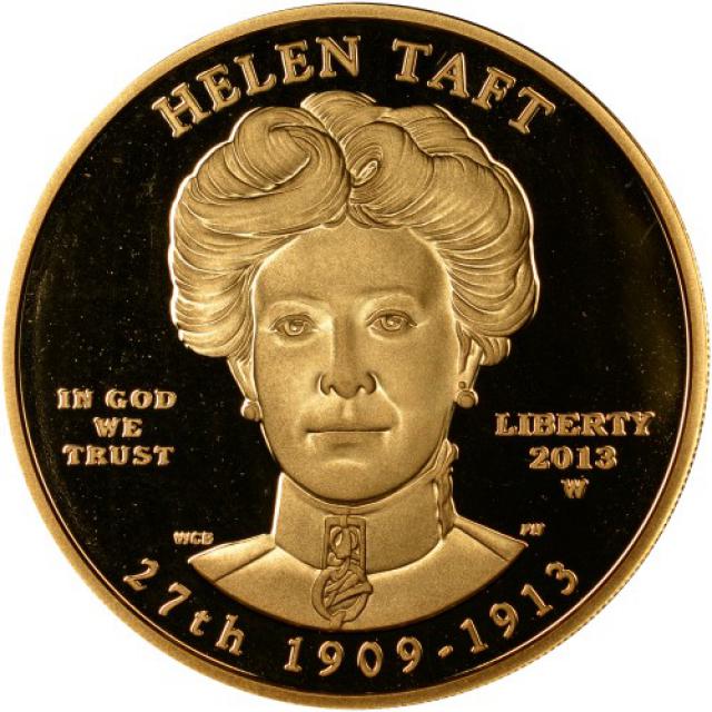 Монета Гелен Тафт (1909-1913), 10 доларів 2013, США, Перші леді