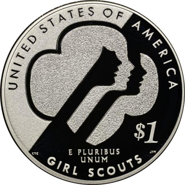 Монета Girl Scouts of the USA, 1 долар 2013, США, США