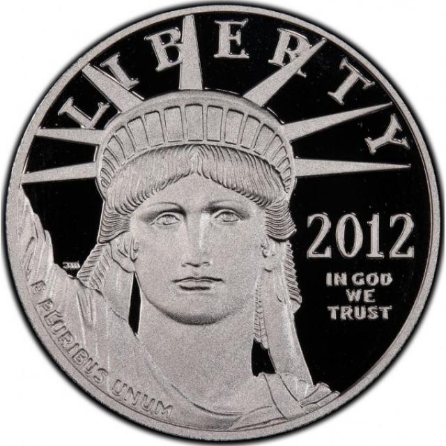Монета Американський Платиновий орел, 100 доларів 2012, США, США