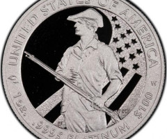 Монета Американський Платиновий орел, 100 доларів 2012, США, США