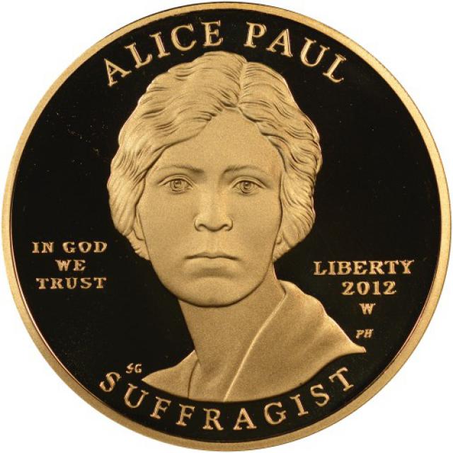 Монета Аліса Пол, 10 доларів 2012, США, Перші леді