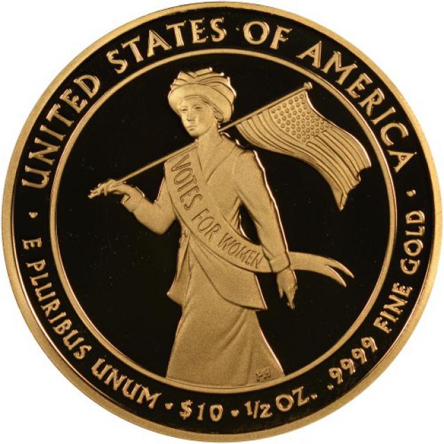 Монета Аліса Пол, 10 доларів 2012, США, Перші леді