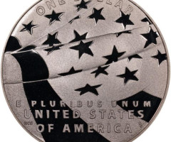 Монета US National Anthem, 1 долар 2012, США, США