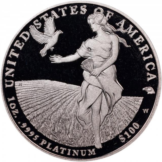 Монета Американський Платиновий орел, 100 доларів 2011, США, США