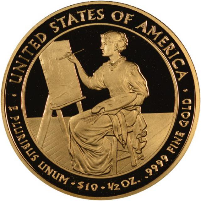Монета Лукреція Гарфілд (1881), 10 доларів 2011, США, Перші леді