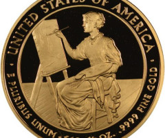 Монета Лукреція Гарфілд (1881), 10 доларів 2011, США, Перші леді