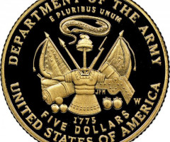 Монета Армія Сполучених Штатів, 5 доларів 2011, США, США