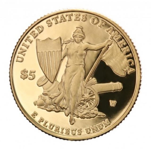 Монета Орден Пошани, 5 доларів 2011, США, США