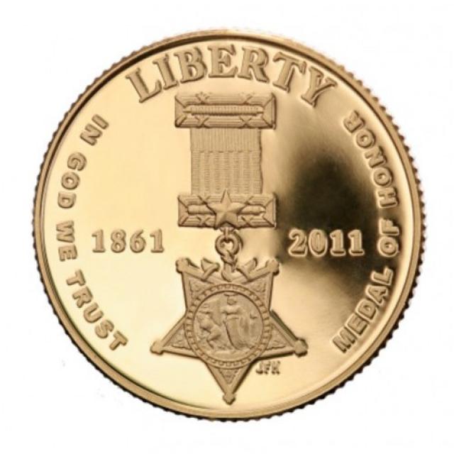 Монета Орден Пошани, 5 доларів 2011, США, США