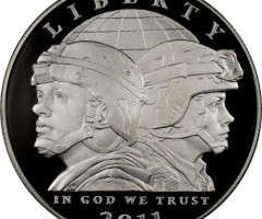 Монета Армія Сполучених Штатів, 1 долар 2011, США, США