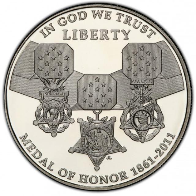 Монета Орден Пошани, 1 долар 2011, США, США