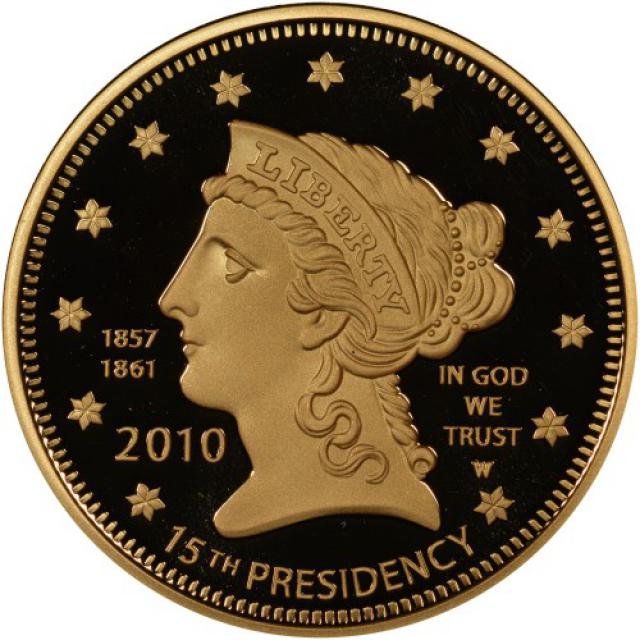 Монета Джеймс Б'юкенен, 10 доларів 2010, США, США