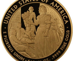 Монета Мері Тодд Лінкольн (1861-1865), 10 доларів 2010, США, Перші леді