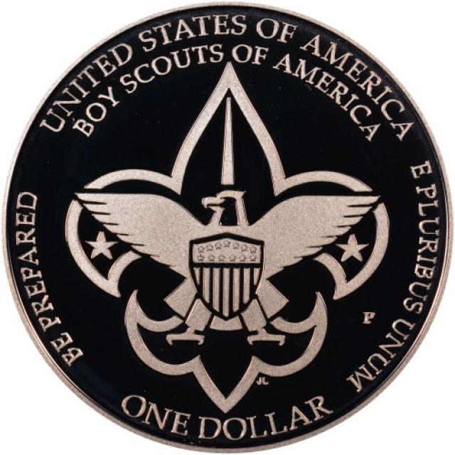 Монета Boy Scouts of America, 1 долар 2010, США, США
