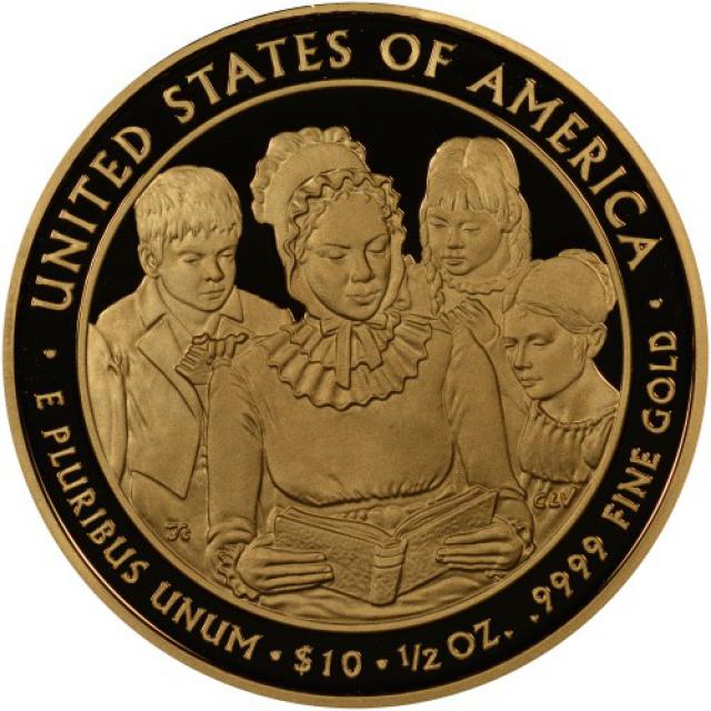 Монета Анна Гаррісон (1841), 10 доларів 2009, США, Перші леді