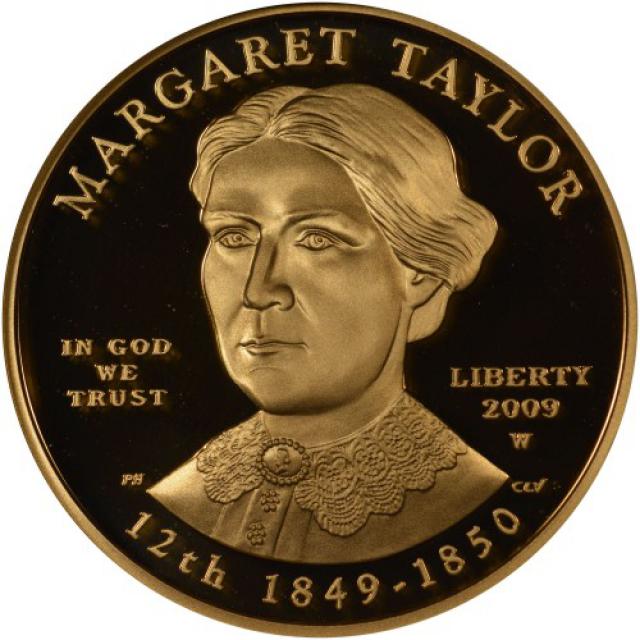 Монета Маргарет Тейлор (1849-1850), 10 доларів 2009, США, Перші леді