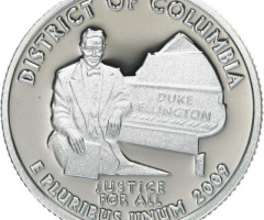 Монета Квотер Округу Колумбія, ¼ долара 2009, США, Квотери 50 штатів