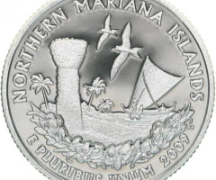Монета Квотер Північних Маріанських островів, ¼ долара 2009, США, Квотери 50 штатів