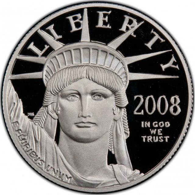 Монета Американський Платиновий орел, 50 доларів 2008, США, США