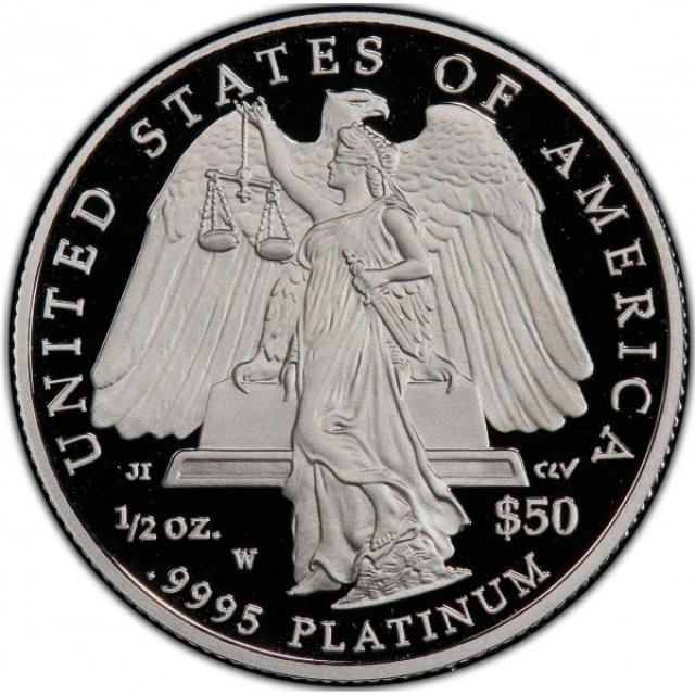 Монета Американський Платиновий орел, 50 доларів 2008, США, США