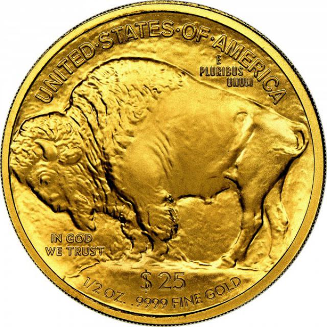 Монета Американський бізон, 25 доларів 2008, США, США
