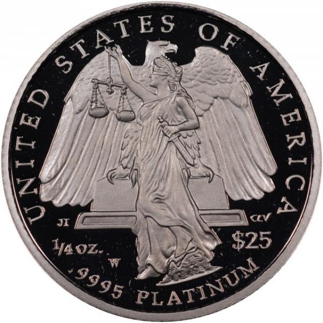 Монета Американський Платиновий орел, 25 доларів 2008, США, США