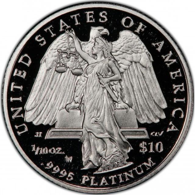 Монета Американський Платиновий орел, 10 доларів 2008, США, США