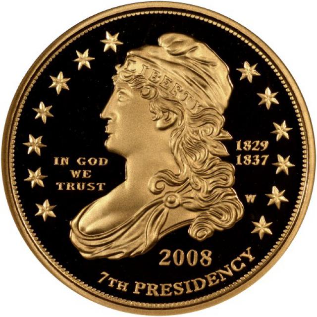 Монета Ендрю Джексон, 10 доларів 2008, США, США