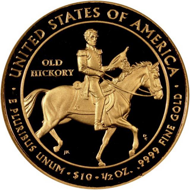 Монета Ендрю Джексон, 10 доларів 2008, США, США