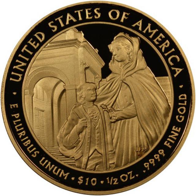 Монета Луїза Адамс (1825-1829), 10 доларів 2008, США, Перші леді