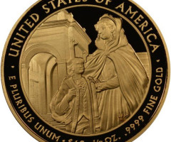 Монета Луїза Адамс (1825-1829), 10 доларів 2008, США, Перші леді