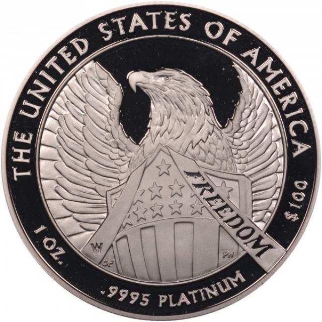 Монета Американський Платиновий орел, 100 доларів 2007, США, США