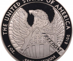 Монета Американський Платиновий орел, 100 доларів 2007, США, США