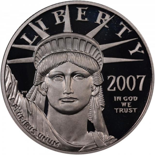 Монета Американський Платиновий орел, 50 доларів 2007, США, США